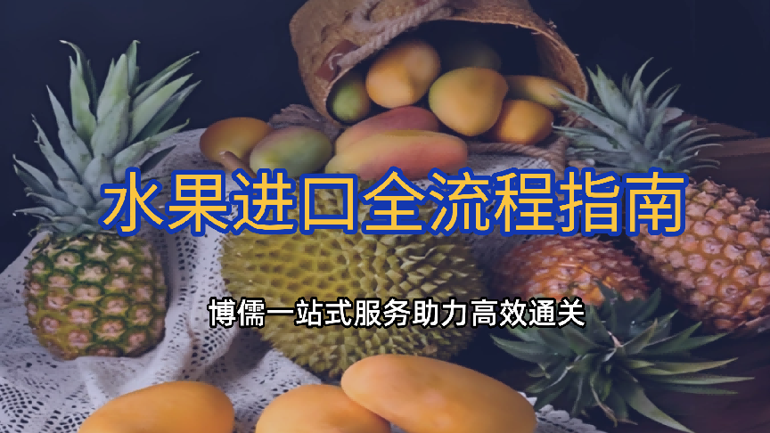 水果进口全流程指南：博儒一站式服务助力高效通关